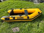 Nette rubberboot met buitenboord motor, Watersport en Boten, Minder dan 70 pk, Overige merken, Benzine, Hout