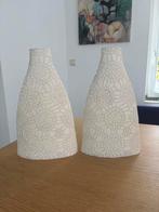 Design Vazen - 38 cm - Vensterbank Decoratie, Wit, Aardewerk of Porselein, Nieuw, Ophalen of Verzenden