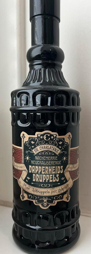 Dr. Charlatans Dapperheids Druppels, Antiek en Kunst, Antiek | Vazen, Ophalen