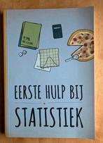 VELDERS, Jasper - Eerste hulp bij statistiek - 9789081972321, Ophalen of Verzenden, Alpha, Zo goed als nieuw, HBO