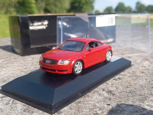 Audi TT I Coupé 1998 red 1/43 Minichamps, Hobby en Vrije tijd, Modelauto's | 1:43, Zo goed als nieuw, Auto, Schuco, Ophalen of Verzenden