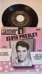 Elvis Presley  - 2 Golden Oldies ( İt's now or never  1960 ), Cd's en Dvd's, Vinyl Singles, Ophalen of Verzenden, Zo goed als nieuw