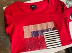 Armani t shirt S, Verzenden, Zo goed als nieuw, Rood, Korte mouw