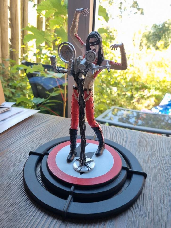 KnuckleBonz Rock Iconz - The Beautiful People Marilyn Manson, Verzamelen, Muziek, Artiesten en Beroemdheden, Gebruikt, Ophalen