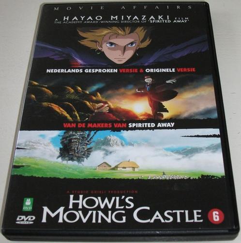 Dvd *** HOWL'S MOVING CASTLE *** De Mysterieuze Tovenaar, Cd's en Dvd's, Dvd's | Tekenfilms en Animatie, Zo goed als nieuw, Anime (Japans)