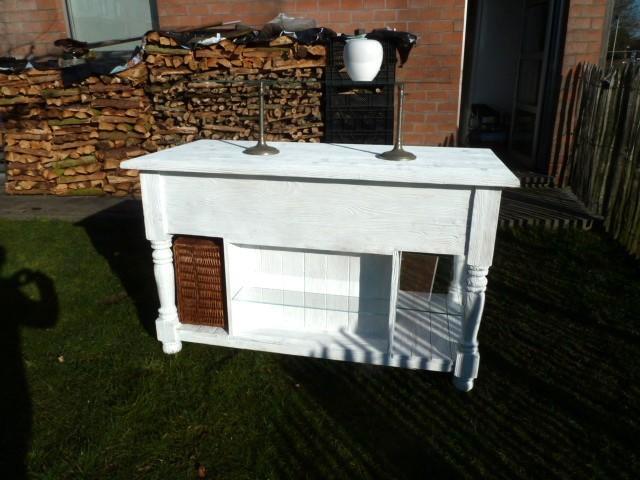 antieke toog toonbank keukeneiland keukenkast kookeiland, Huis en Inrichting, Keuken | Keukenelementen, Minder dan 100 cm, 50 tot 100 cm