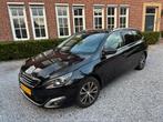 Peugeot 308 1.2 130pk 2015 Zwart - APK 09-2026, Voorwielaandrijving, Stof, Zwart, 1199 cc