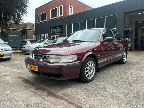 Saab 9-3 2.0 T Coupé 2000 Morello rood, nieuweAPK!, Auto's, Saab, Bedrijf, Saab 9-3, ABS, Airbags, Airconditioning, Alarm, Boordcomputer