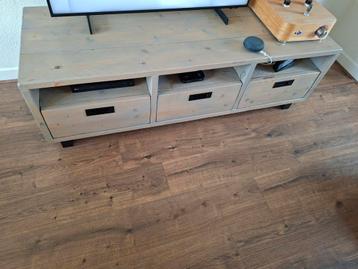 Steigerhouten TV Meubel - Greywash beschikbaar voor biedingen