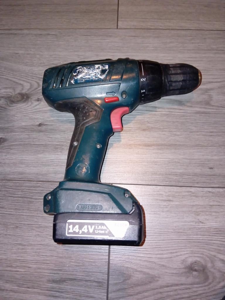 Bosch 14,4V Accuboormachine, Ophalen, Gebruikt, Variabele snelheid, Boor- en Schroefmachine