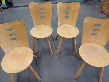 4 vintage Gilbert Ikea stoelen - '80 - '90 beschikbaar voor biedingen
