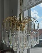 Venini teardrop kroonluchter., Huis en Inrichting, Lampen | Kroonluchters, Ophalen, Gebruikt, Glas