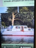 Gratis op te halen: Motorboot / Woonboot 12m - Opknapper, Gebruikt, Staal, Overige brandstoffen, Ophalen of Verzenden