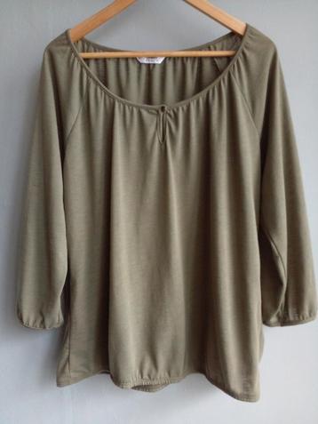 Miss Etam viscose tuniek olijfgroen maat XL beschikbaar voor biedingen