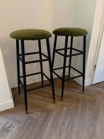 Andrew Bar Stool Moss (2x), 2 krukken, Ophalen of Verzenden, Zo goed als nieuw, 60 tot 90 cm