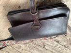 Leren tas NIEUWSTAAT, Sieraden, Tassen en Uiterlijk, Tassen | Damestassen, Verzenden, Zo goed als nieuw, Bruin, Schoudertasje