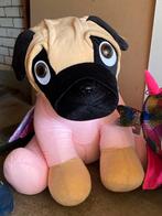 Twee grote en één iets kleinere knuffel zgan, Kinderen en Baby's, Speelgoed | Knuffels en Pluche, Ophalen, Zo goed als nieuw, Hond