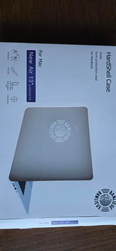 Hardshell Case voor MacBook Air 13", Computers en Software, Harde schijven, 13 inch, Banjueue, Verzenden, SSD