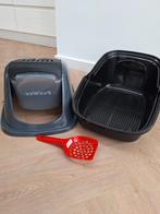 Peewee kattenbak, Ophalen