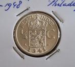 1/4gulden Nederlands-Indië 1941 - Philadelphia - FDC, Verzenden, Overige landen, Losse munt, Zilver