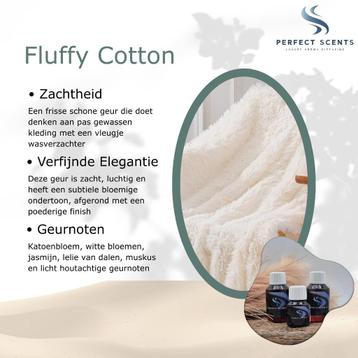 20% Korting - Aroma voor Geurmachines - Fluffy Cotton -  beschikbaar voor biedingen