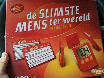 Slimste Mens ter Wereld Bordspel met 4 Klokken beschikbaar voor biedingen
