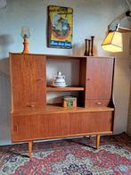 Vintage retro kast/wandkast 1950/1960s, Huis en Inrichting, Ophalen