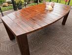 Tuintafel teak 210cm | Eettafel | Tuin tafel | KOOPJE !!!, Ophalen, Zo goed als nieuw, Ovaal, Teakhout