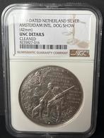 Zilveren Penning Amsterdam Hondententoonstelling 1899, Zilver, Koningin Wilhelmina, Losse munt, Overige waardes