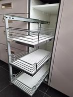 2x Draadmand uittrekbaar 3-laags 59x47x26 cm, Ophalen of Verzenden, Zo goed als nieuw