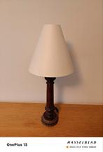 Grote Antieke lamp 95cm met nieuwe lampenkap, Ophalen, Zo goed als nieuw, 75 cm of meer