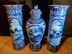 Antiek kaststel / vazen. Jaren rond 1920., Antiek en Kunst, Antiek | Keramiek en Aardewerk, Ophalen of Verzenden