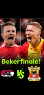 1 kaartje az vs go ahead eagles, Tickets en Kaartjes, Sport | Voetbal, Eén persoon, April