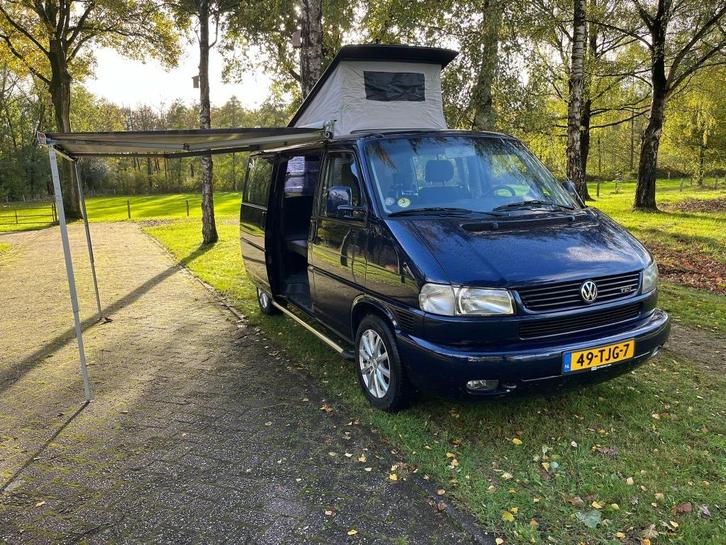 VW T4 Caravelle Camper, Caravans en Kamperen, Campers, Particulier, tot en met 2, Buscamper of Camperbus, Volkswagen, Overige merken