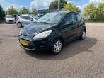 Ford Ka 1.2 51KW 2009 Zwart met nieuwe apk, Voorwielaandrijving, 1242 cc, 4 cilinders, 4 stoelen
