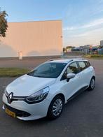 Renault Clio 1.5 DCI 66KW Estate 2013 Wit, Auto's, Renault, Voorwielaandrijving, Euro 5, Stof, Zwart