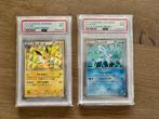 Pokemon Eeveelution promo Glaceon & Jolteon Black& White PSA, Zo goed als nieuw, Meerdere kaarten, Verzenden