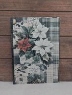 Vintage look kerst-kaart met kerststerren, Ophalen of Verzenden, 1980 tot heden, Ongelopen, Feest(dag)