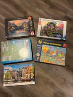 Diverse Puzzels - Schmidt, Ravensburger, Jan van Haasteren, Ophalen of Verzenden, 500 t/m 1500 stukjes, Gebruikt, Legpuzzel
