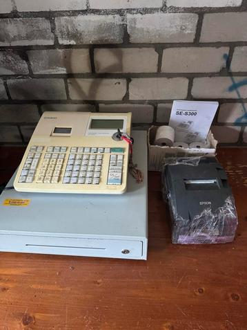 Kassa met printer Casio SE-S300 beschikbaar voor biedingen