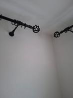 Gordijnroede - Stijlvol en functioneel, Ophalen, Gebruikt, Zwart, 150 tot 200 cm