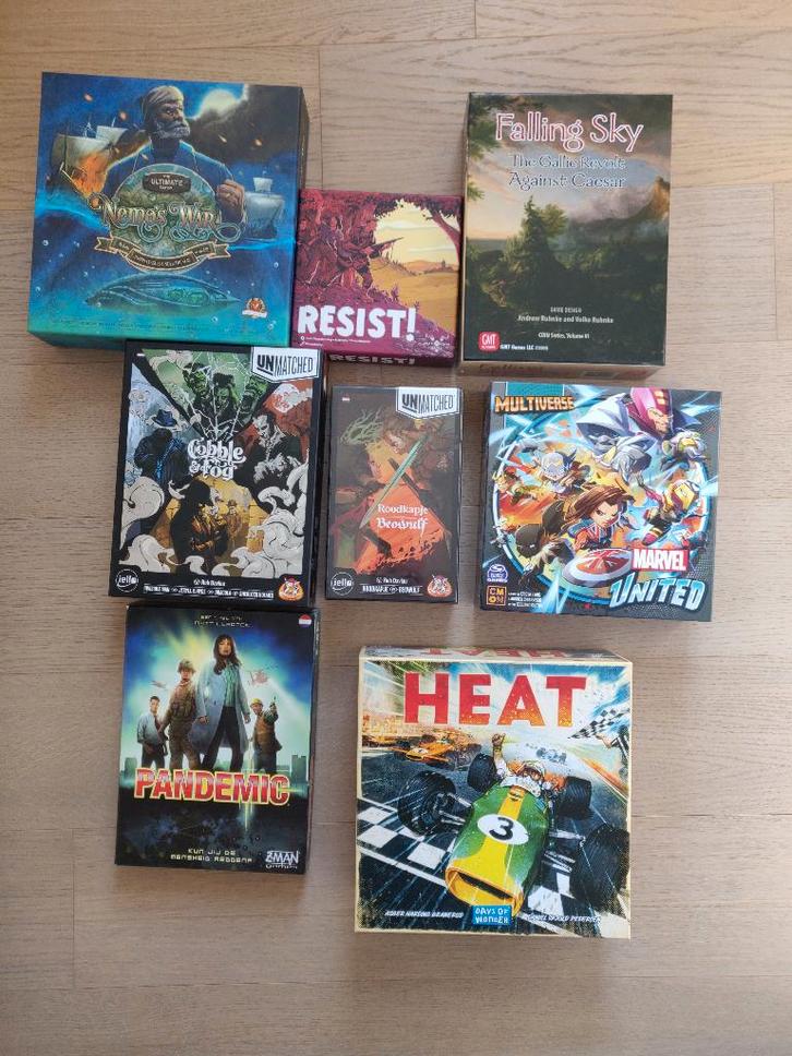 Verschillende bordspellen (zie beschrijving), Hobby en Vrije tijd, Gezelschapsspellen | Bordspellen, Zo goed als nieuw, Een of twee spelers