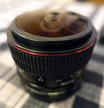 2 EOS-M EF-M Lenzen, 6.5 mm Fisheye f2.0, Meike 35 mm f1.7, Audio, Tv en Foto, Fotografie | Lenzen en Objectieven, Ophalen, Zo goed als nieuw