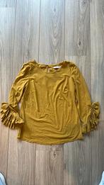 Studio Anneloes top okergeel maat XS, Kleding | Dames, Tops, Ophalen of Verzenden, Zo goed als nieuw, Geel, Korte mouw