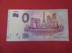 Bankbiljet exclusief 0 Euro UNC Parijs., Postzegels en Munten, Bankbiljetten | Europa | Eurobiljetten, Verzenden, Frankrijk, Los biljet