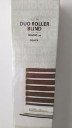 Nieuw! Alsten duo rolgordijn JYSK – 140x180 cm, Ophalen, 100 tot 150 cm, Zwart, Nieuw