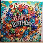 Verjaardagskaarten met glinsterende glas diamantjes, Ophalen, Nieuw, Overige thema's