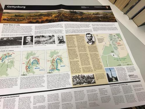 Gettysburg National Military Park Touring the battlefield, Boeken, Oorlog en Militair, Gelezen, Voor 1940, Ophalen of Verzenden