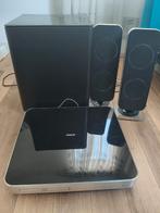 Philips home cinema theater set HTS7200, Audio, Tv en Foto, Home Cinema-sets, Philips, 2.1-systeem, Blu-ray-speler, 70 watt of meer
