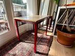 Vintage bijzettafel / schooltafeltje retro formica design, Huis en Inrichting, Tafels | Statafels, Ophalen of Verzenden, Zo goed als nieuw